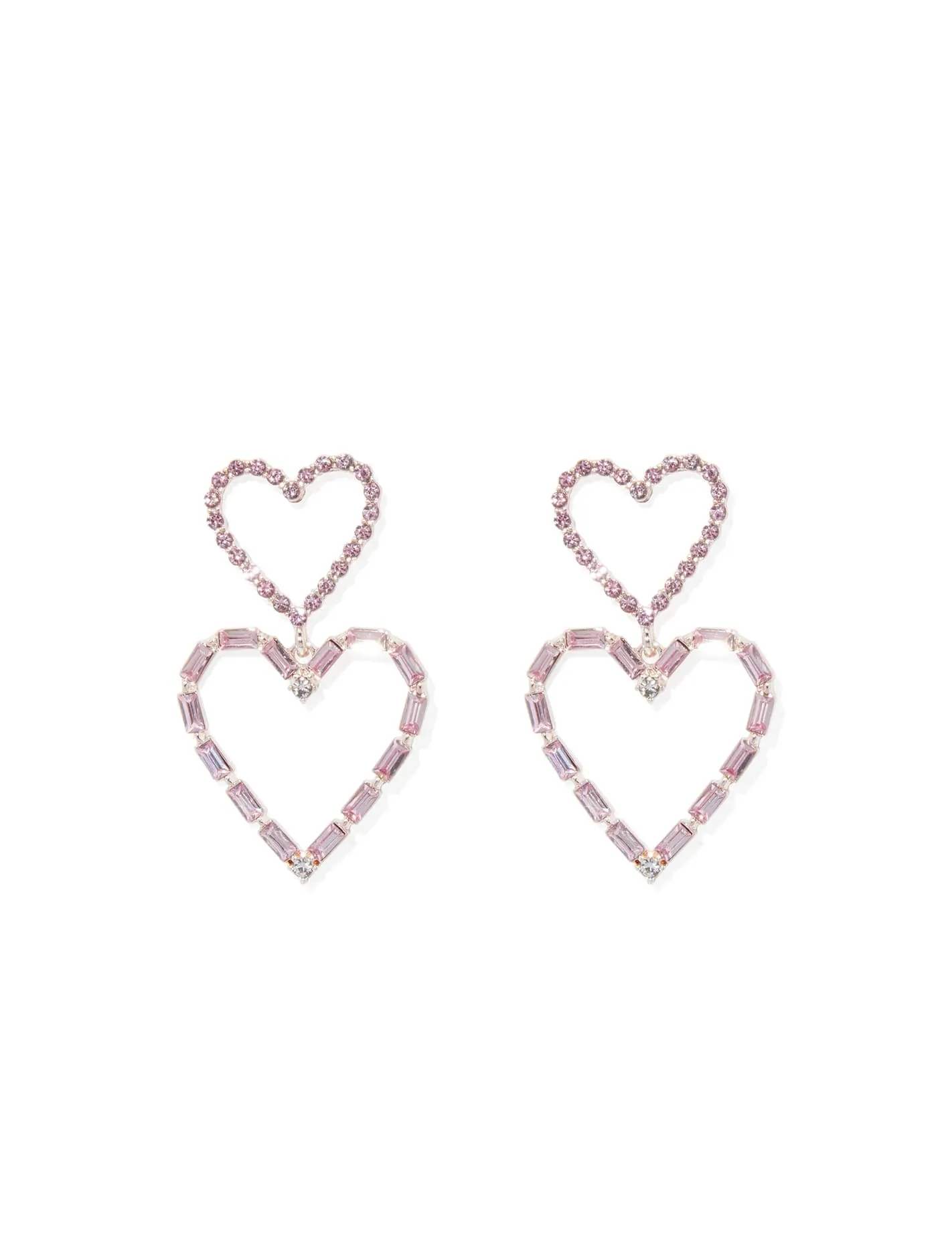 Aisha Heart Drop Earrings