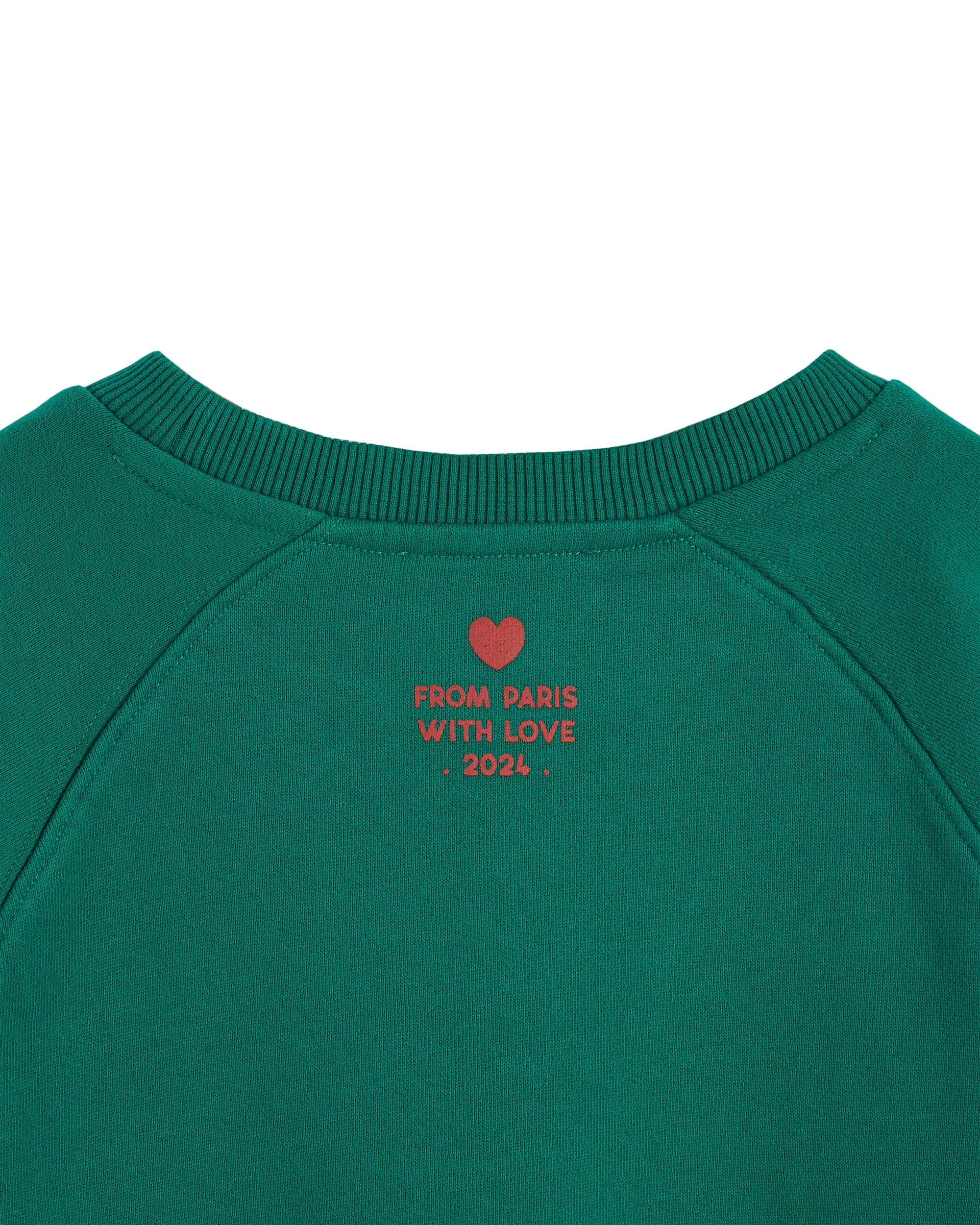 Amour Sweat Organic Cotton Girl Bean