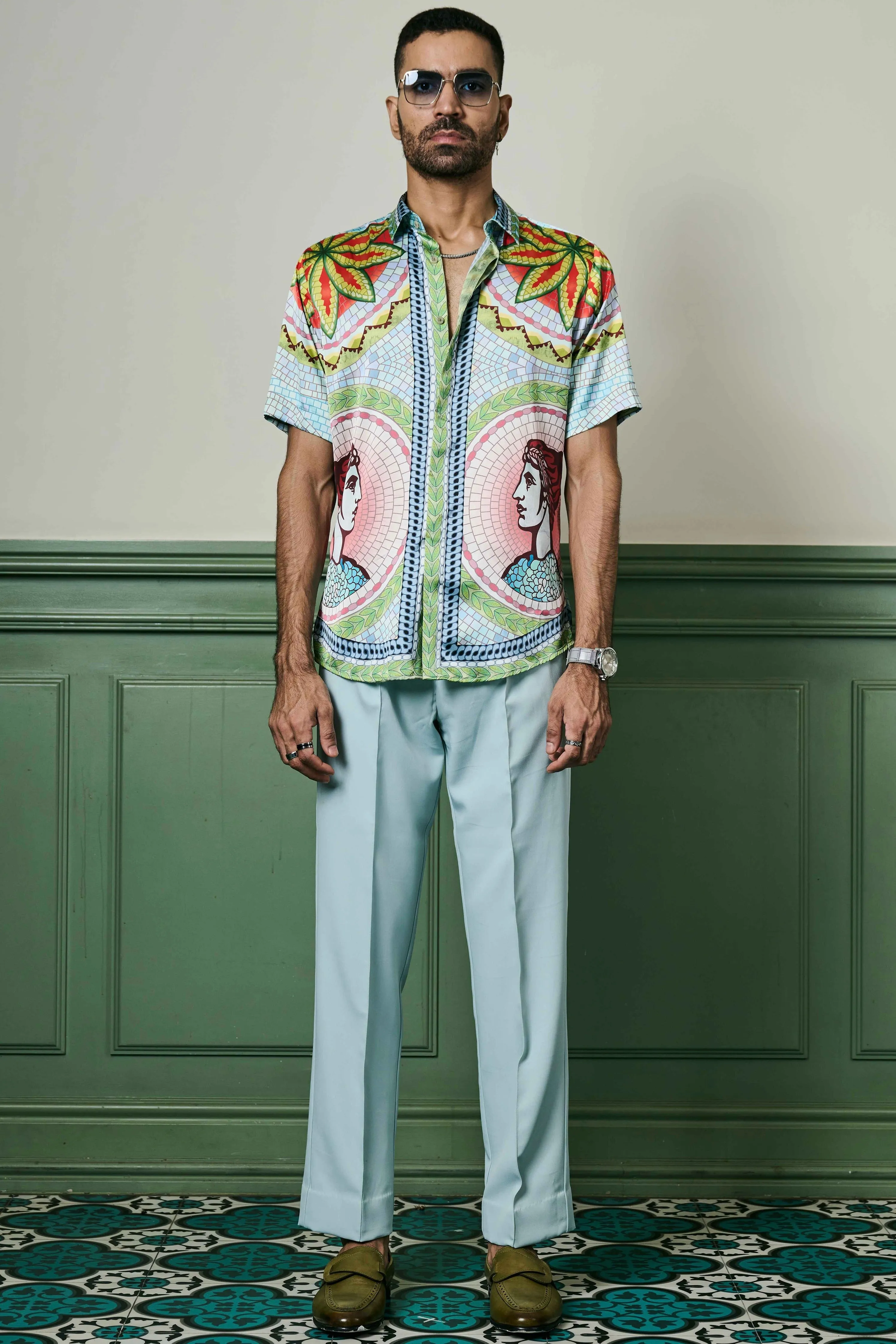 Apollos Muse Habutai Silk Shirt