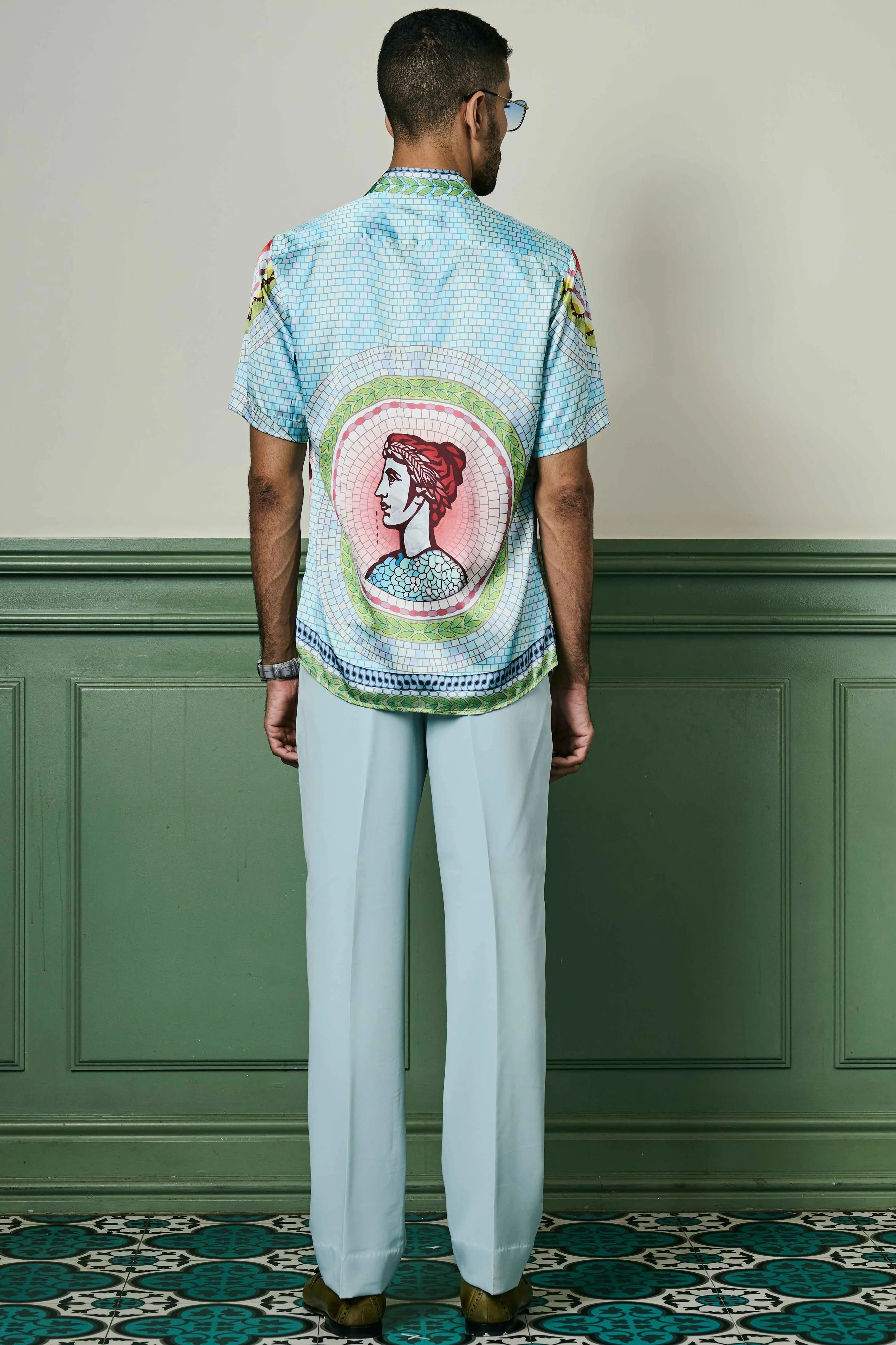 Apollos Muse Habutai Silk Shirt