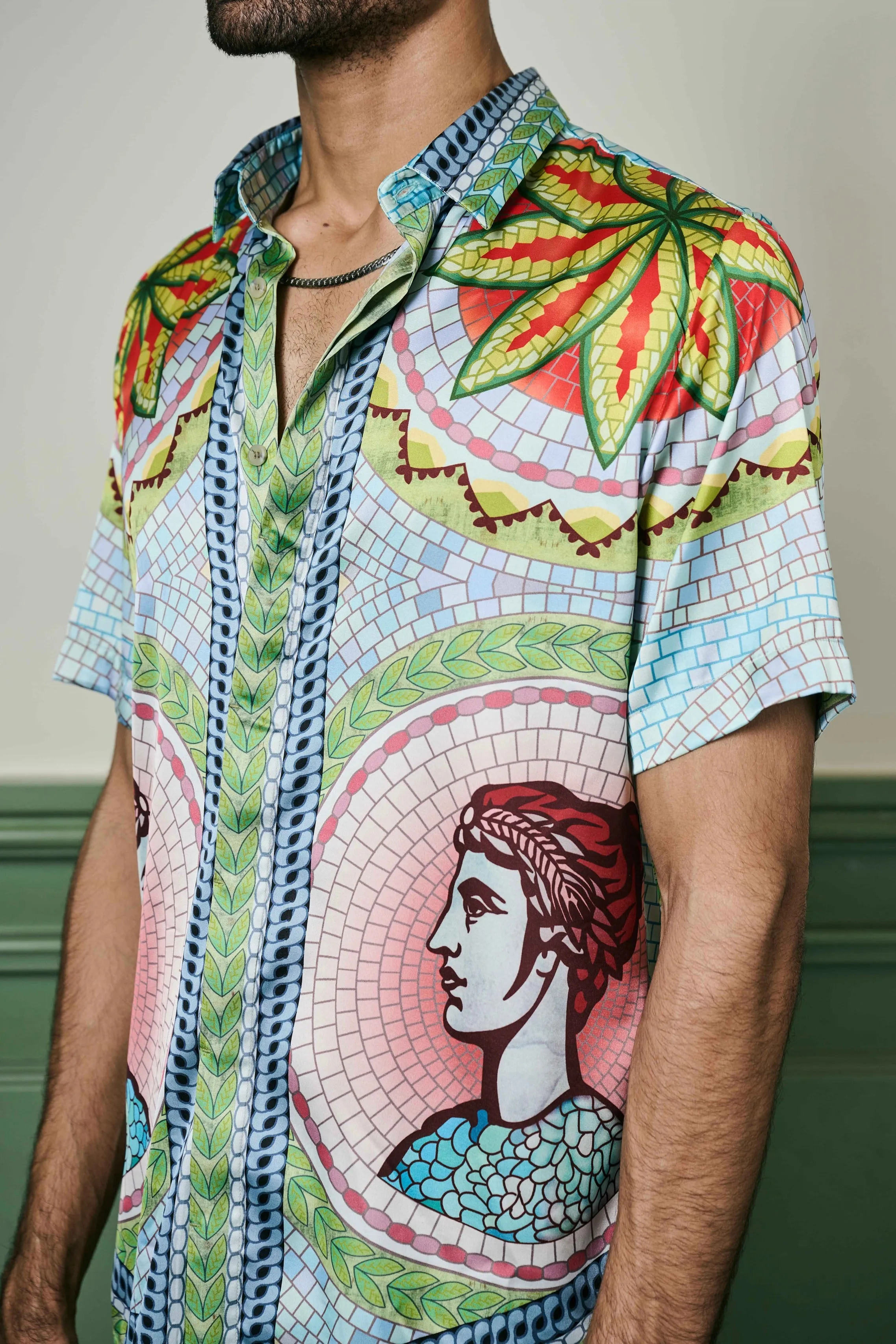 Apollos Muse Habutai Silk Shirt