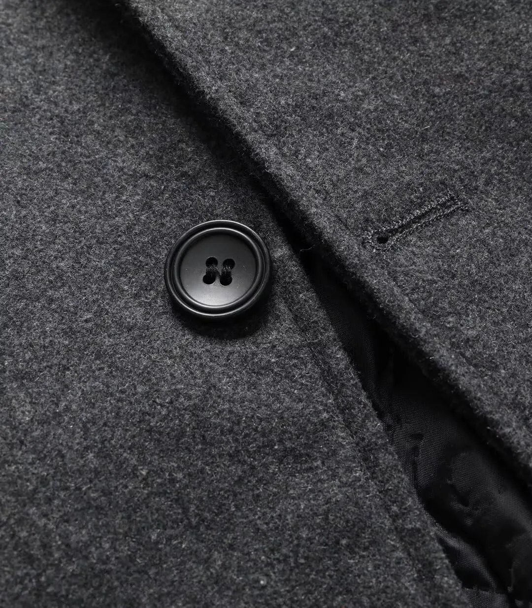 FTIMILD Mens Wool Blend Coat Notch Lapel Single Breasted Long Trench Coat Winter Overcoat with Pockets