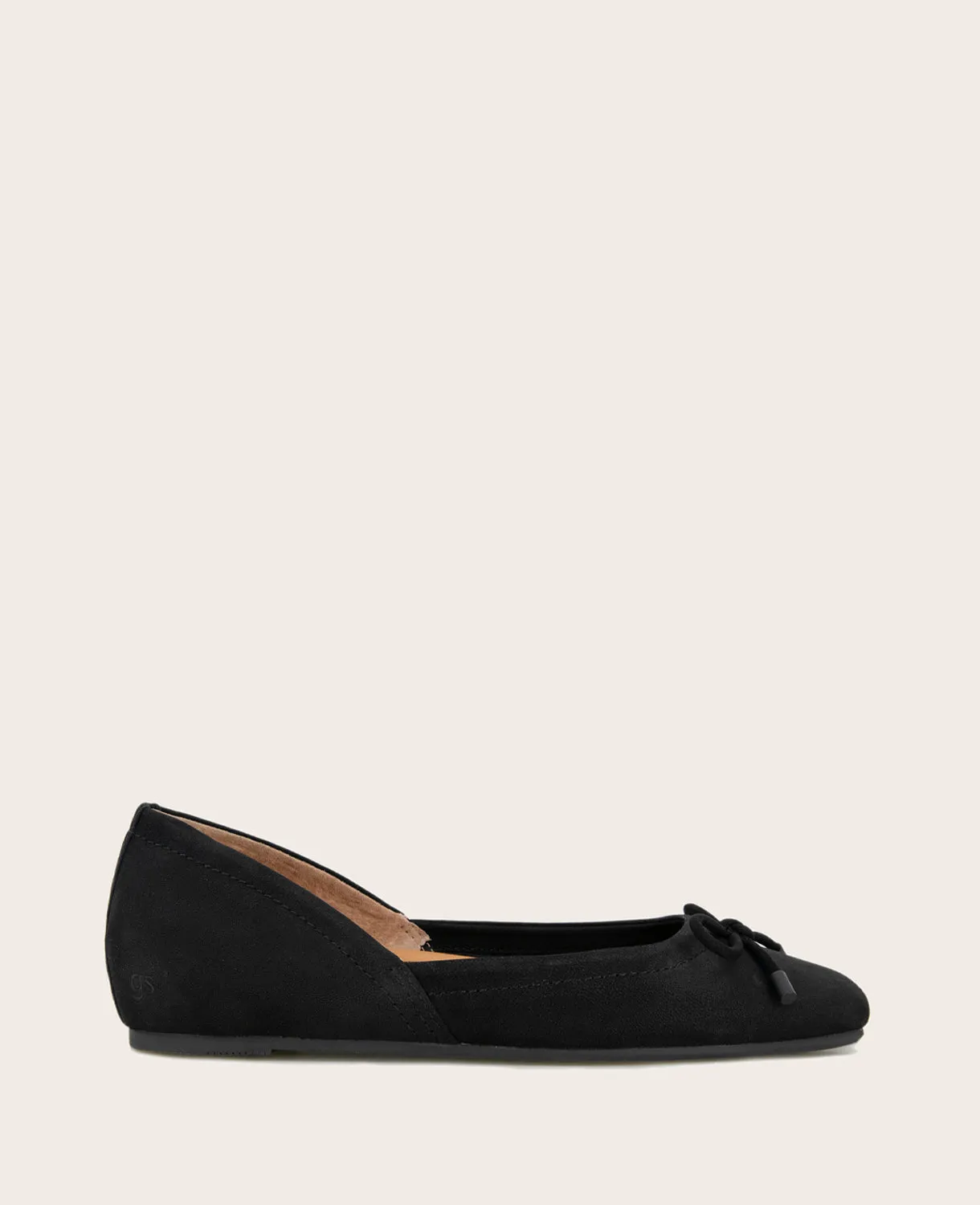 GENTLE SOULS - Sailor Suede Bow Ballet Flat