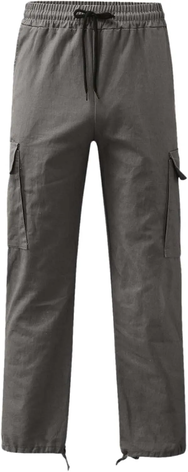 GIERIDUC Dress Pants for Men's Classic Fit Extra Long Skinny Khaki Pants Smart Jogging Bottoms Mens Slim Fit Business Pants