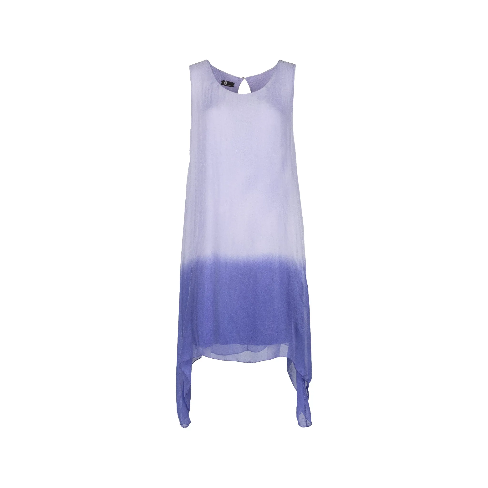 M Made in Italy  Women's Woven and Knitted Sleeveless Dress