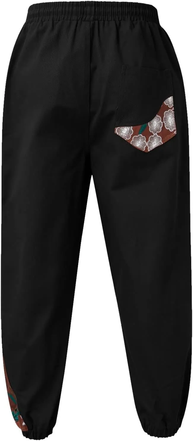 Mens Sweatpants with Pockets Big and Tall Baggy Joggers with Zipper Pockets Drawstring Sweatpants Men's Jogger Pants