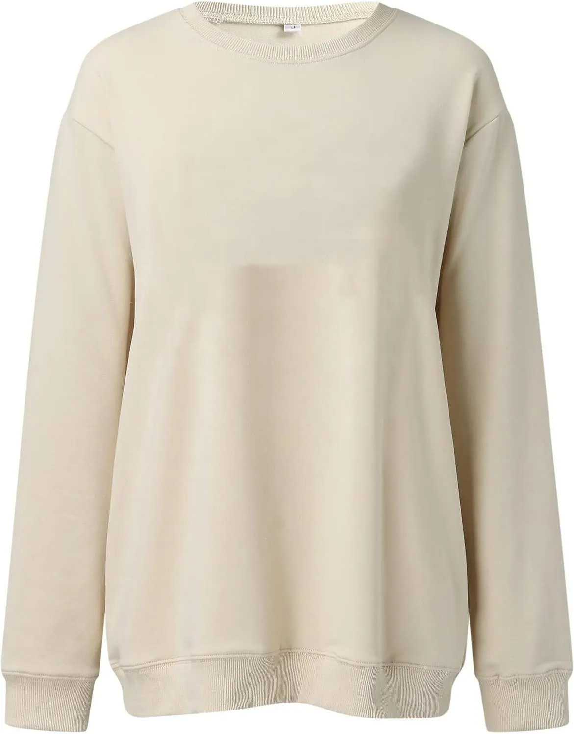 Oversized Sweatshirt for Women Casual Crewneck Long Sleeve Shirts Loose Comfy Pullover Tops Fall Preppy Clothes