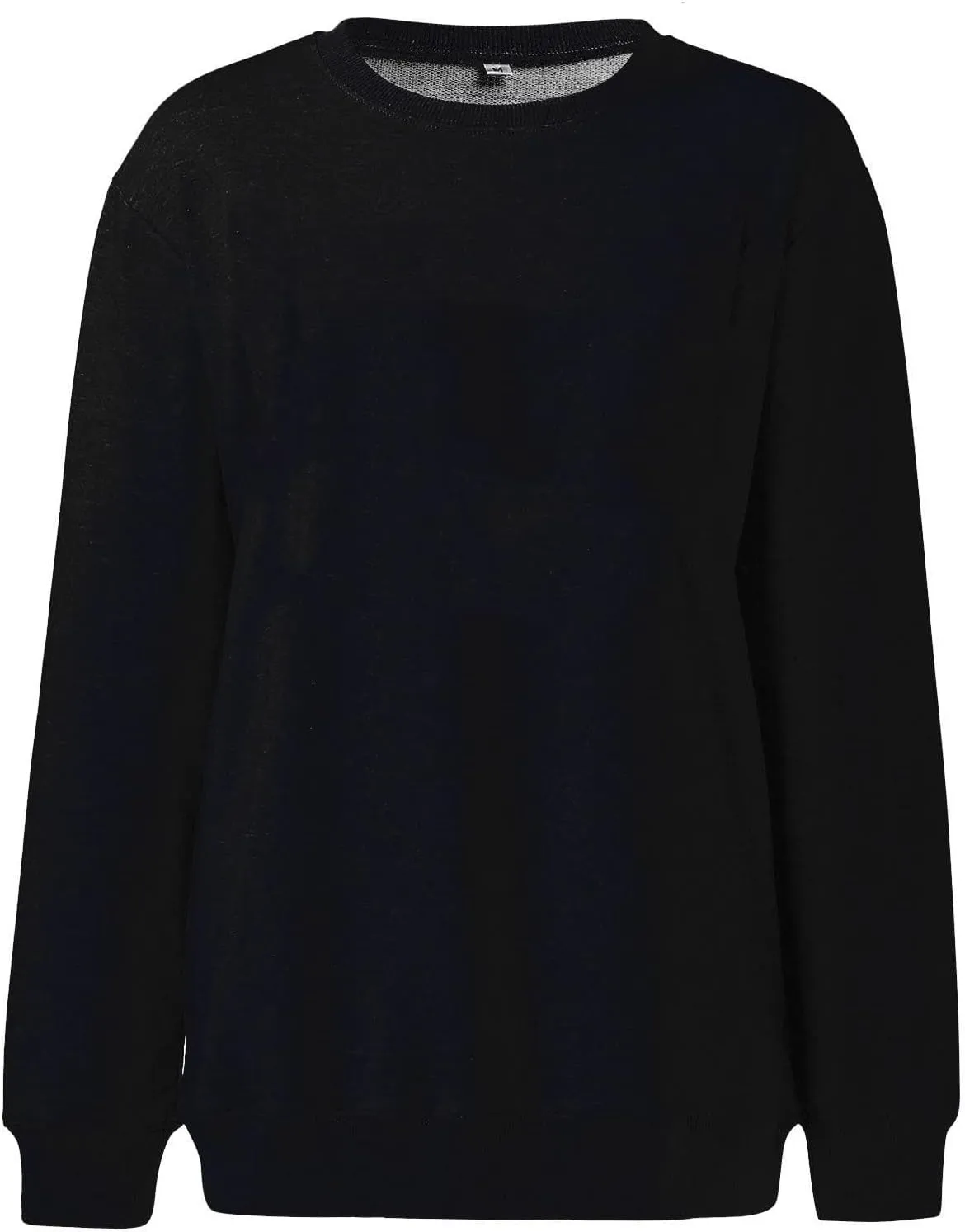 Oversized Sweatshirt for Women Casual Crewneck Long Sleeve Shirts Loose Comfy Pullover Tops Fall Preppy Clothes