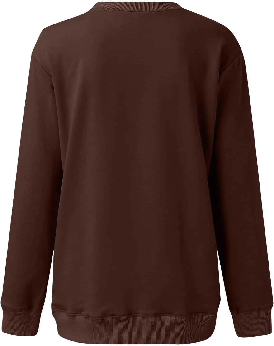 Oversized Sweatshirt for Women Casual Crewneck Long Sleeve Shirts Loose Comfy Pullover Tops Fall Preppy Clothes