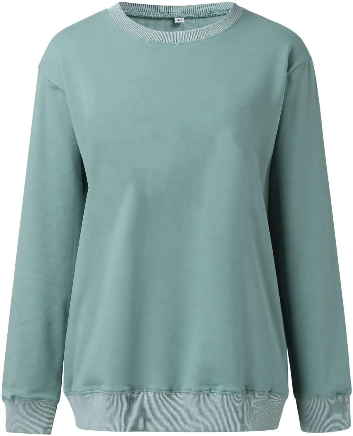 Oversized Sweatshirt for Women Casual Crewneck Long Sleeve Shirts Loose Comfy Pullover Tops Fall Preppy Clothes
