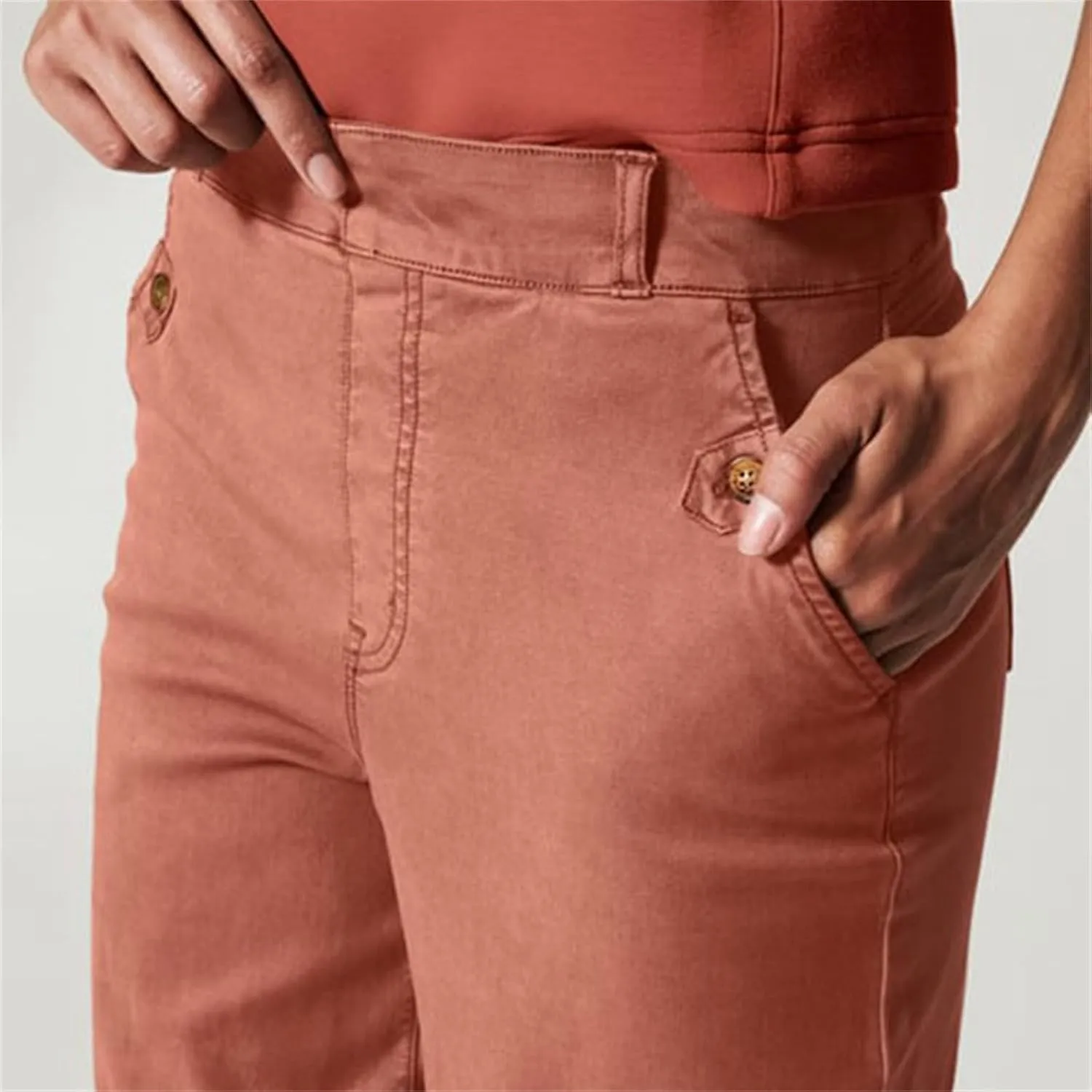 Women Stretch Twill Cropped Wide Leg Dress Pants High Waist Casual Palazzo Trousers Baggy Business Work Trousers Long