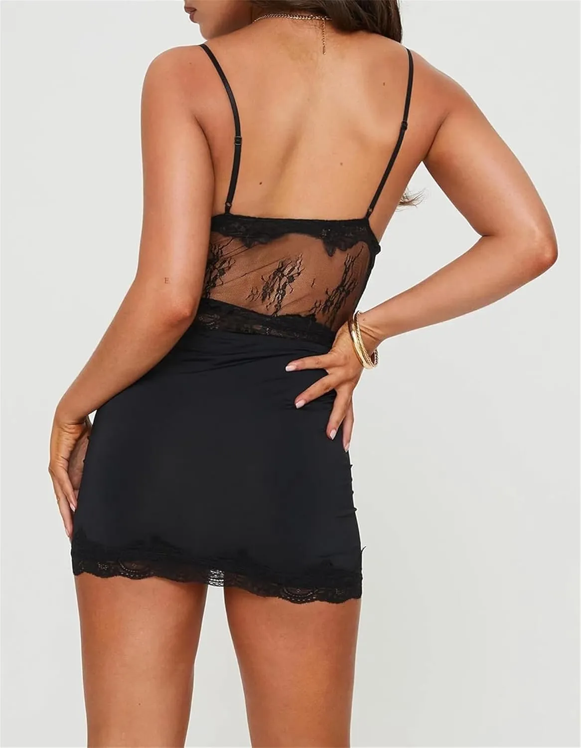 Womens Mini Skorts Sexy Mid-Waisted Pencil Bodycon Short Skirts with Lace Hem 2025